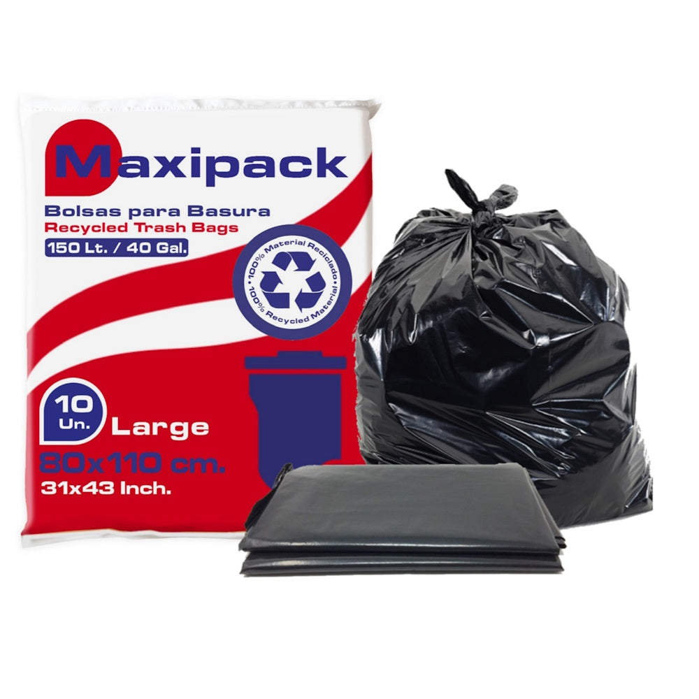 Bolsa Basura Plana 80X110 10 Un