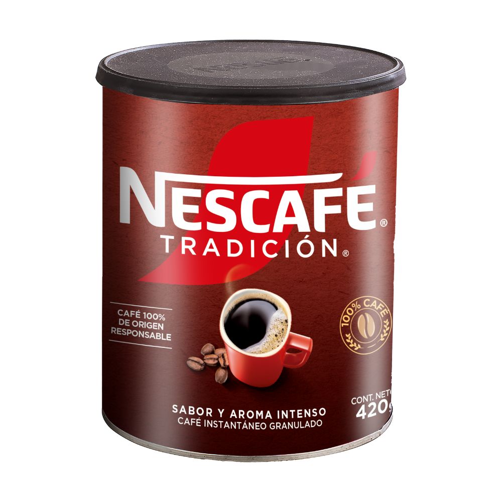 Café Instantáneo Granulado Tarro Tradición 420 Gr