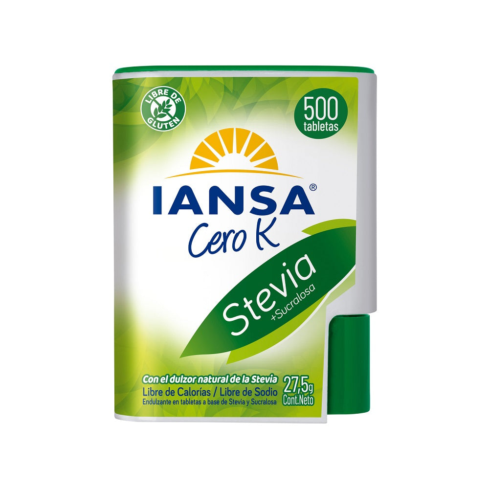 Endulzante En Tabletas Stevia 500 Un Sens Cero K