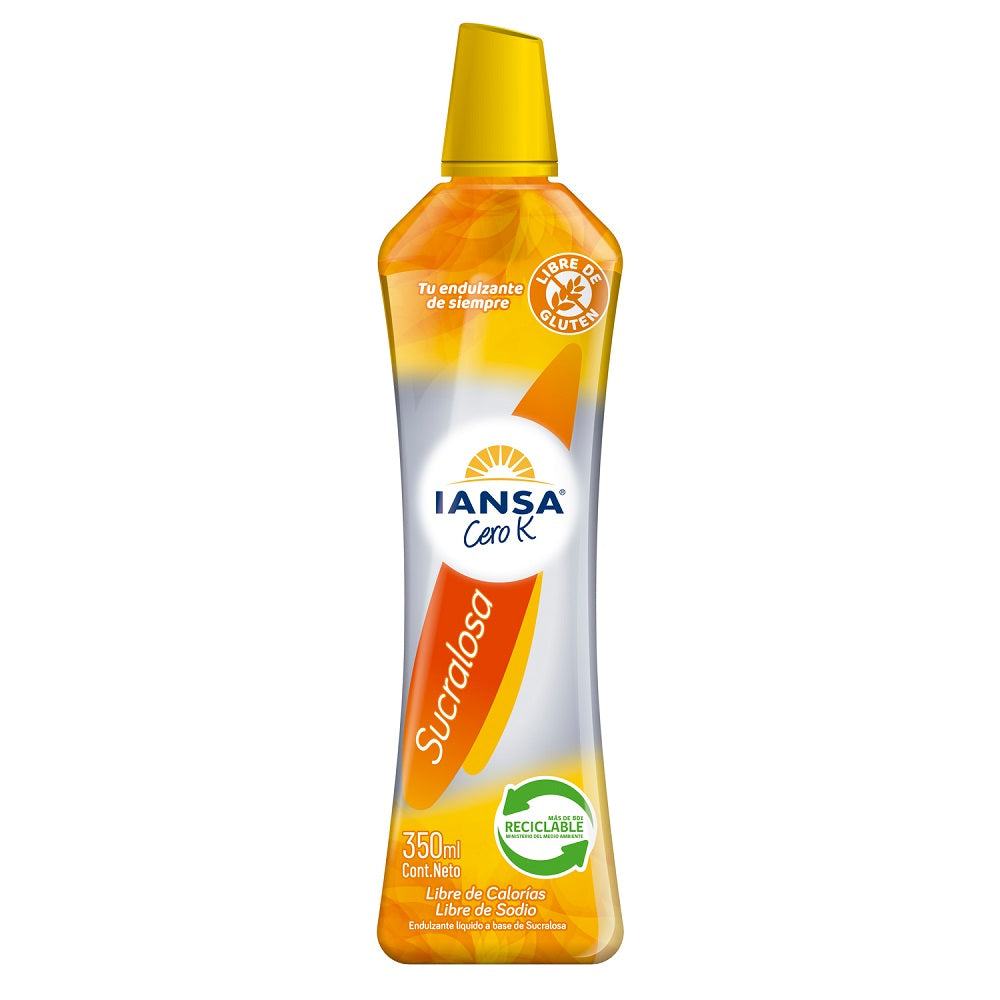 Endulzante Líquido Sucralosa 350 Ml Cero K