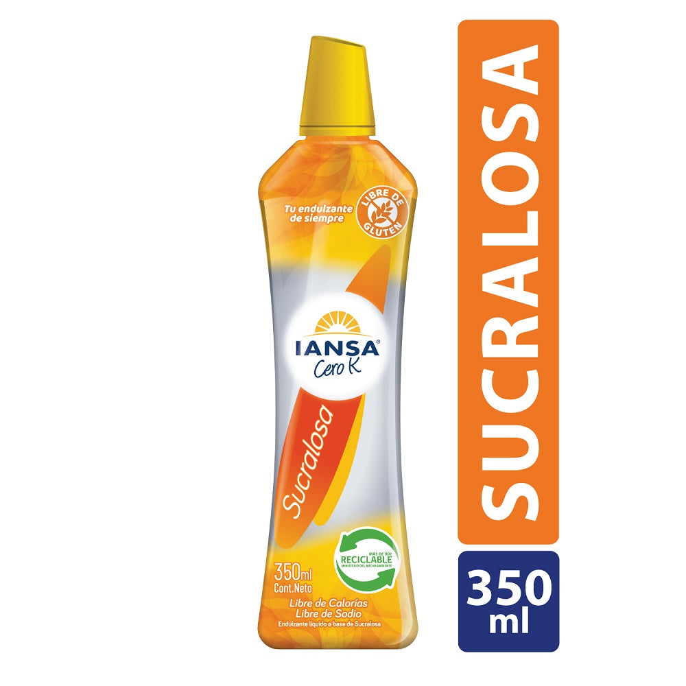 Endulzante Líquido Sucralosa 350 Ml Cero K