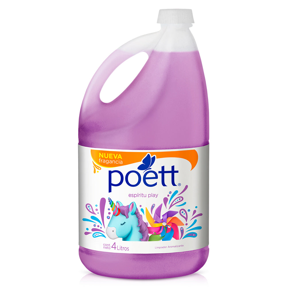 Limpiador Pisos Espíritu Play 4 Lt