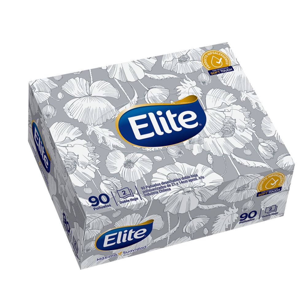 Caja Pañuelo Facial Doble Hoja 90 Hojas Diseños Surtidos