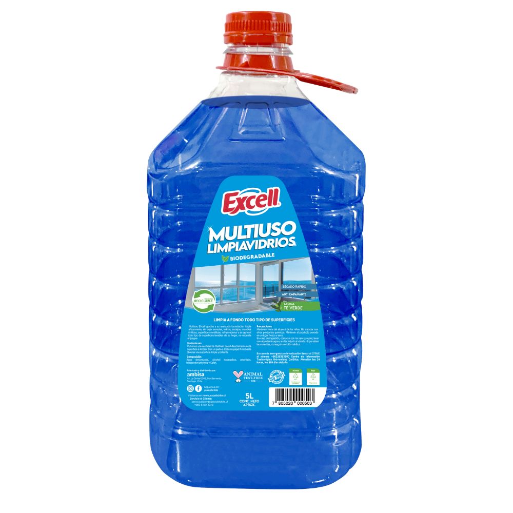 Limpiavidrios Multiuso Bidón 5 Lt
