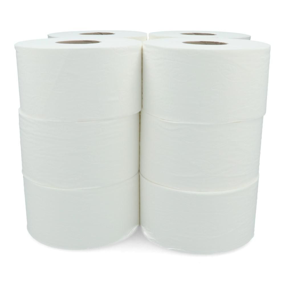 Papel Higiénico Jumbo Doble Hoja 160 Mt 12 Rollos Premium