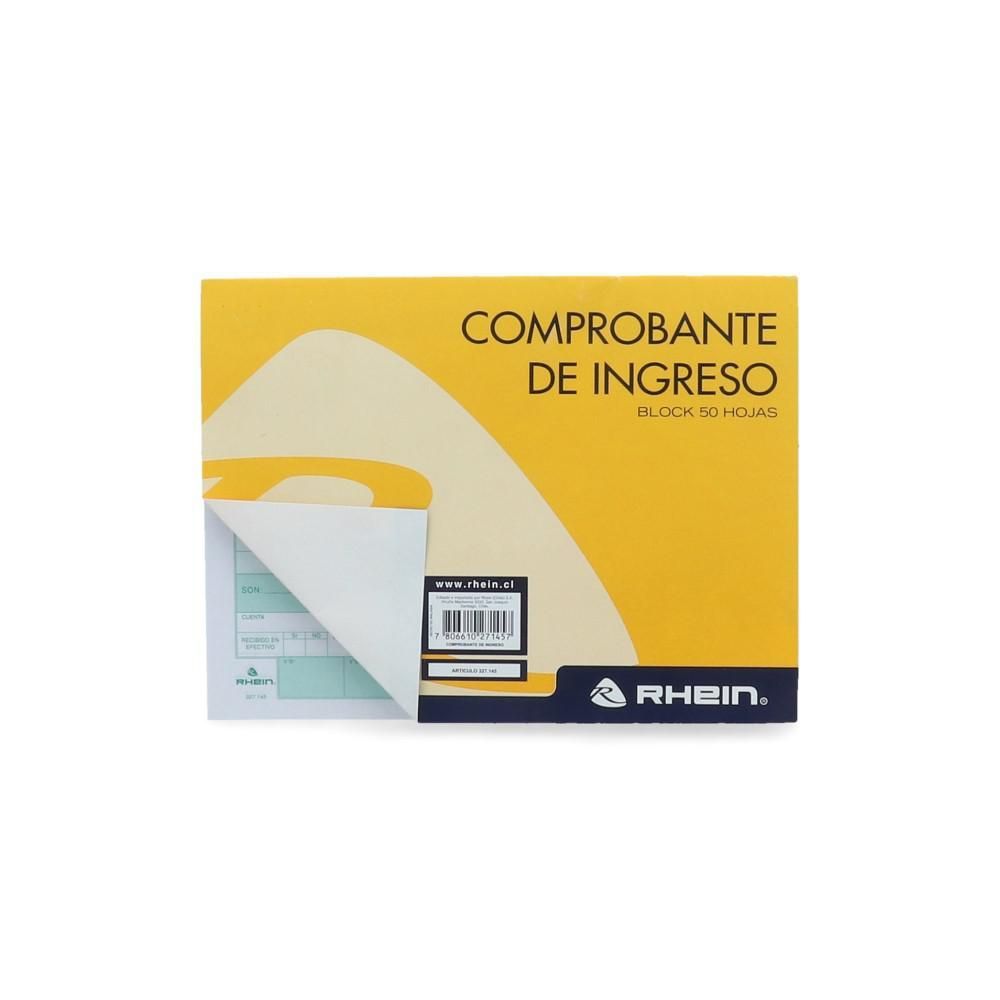 Formulario Comprobante Ingreso