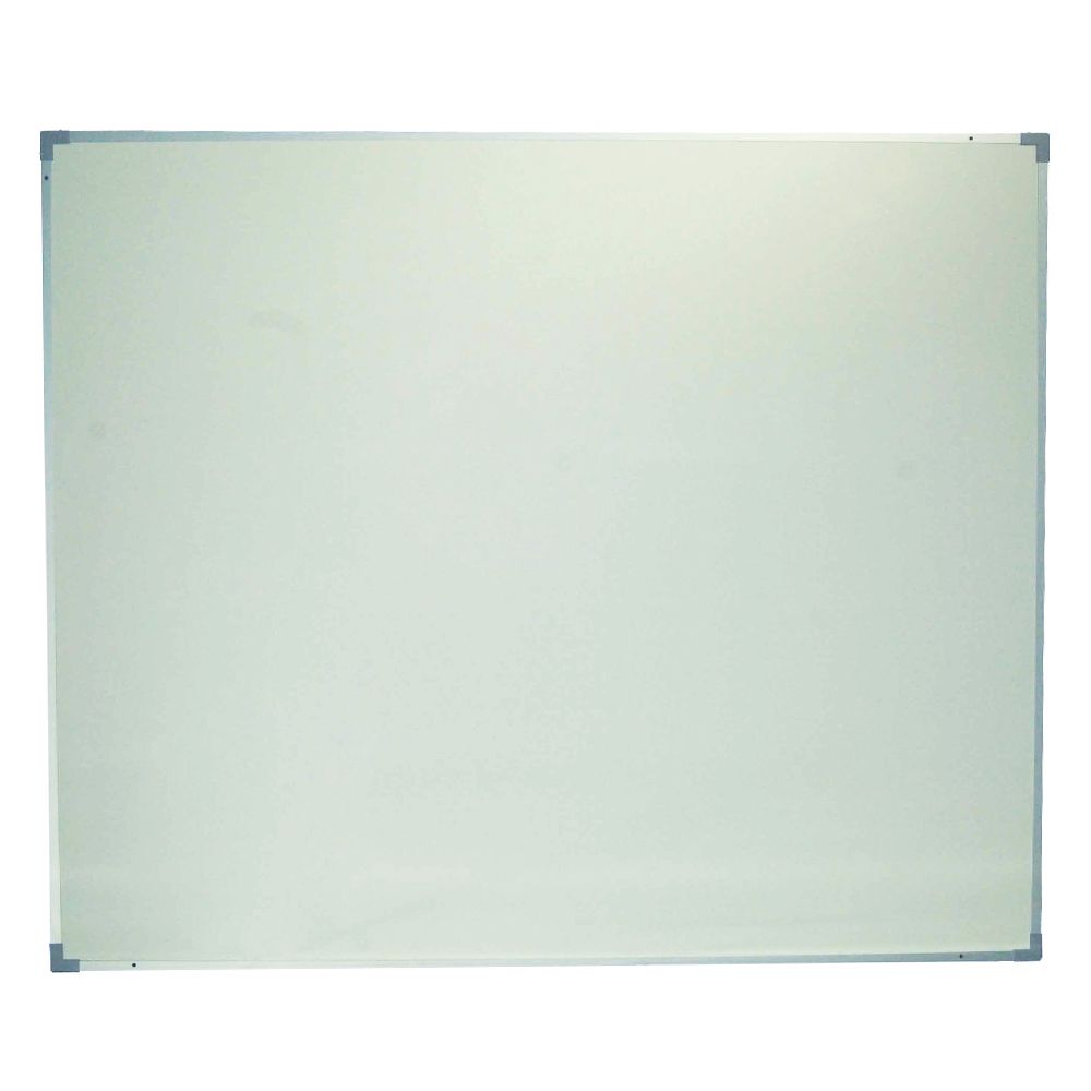 Pizarra Blanca Mural Marco Aluminio 80 X 100 Cm