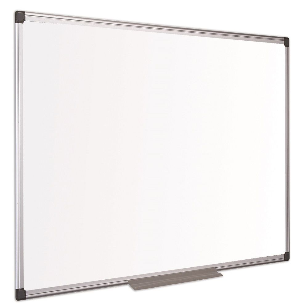 Pizarra Blanca Melamina Aluminio Reversible 90 X 60 cm