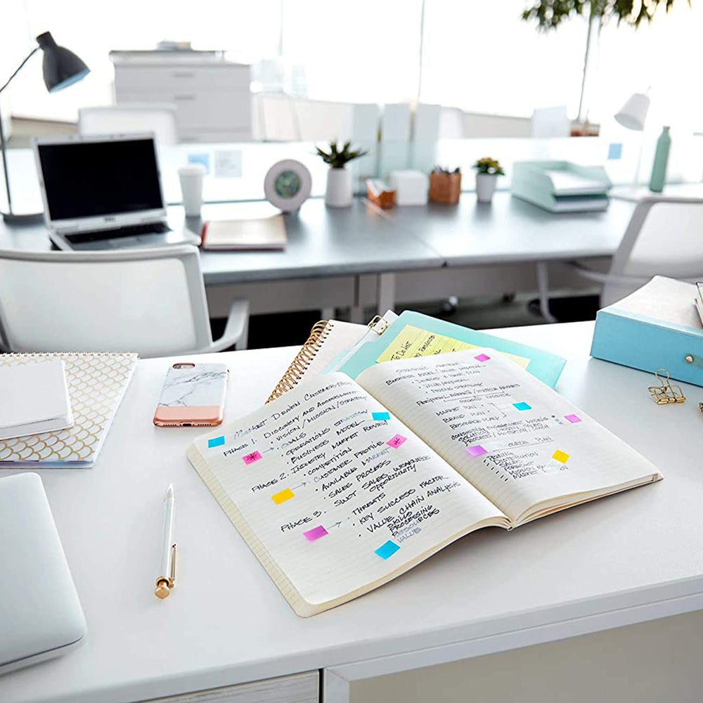 Banderitas Adhesivas 4 Colores Neon 683-4