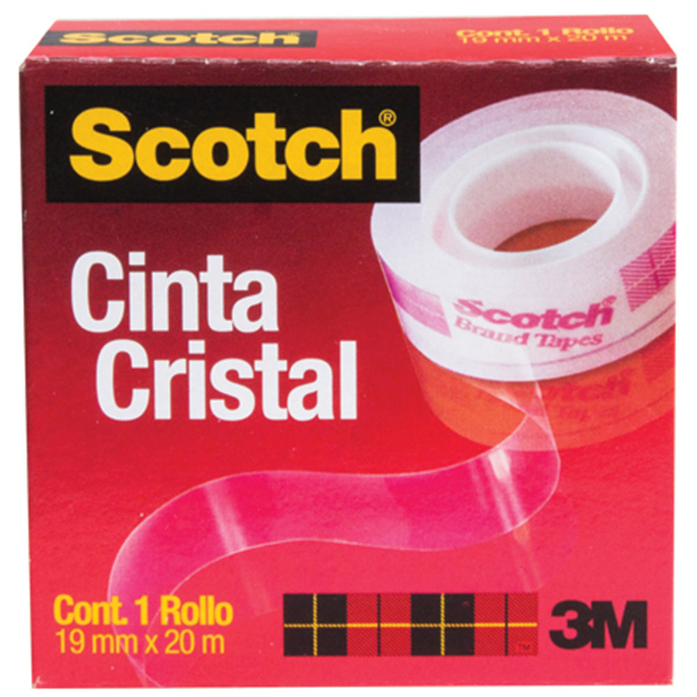 Cinta Adhesiva Transparente 19 Mm 20 Mt Cc1920