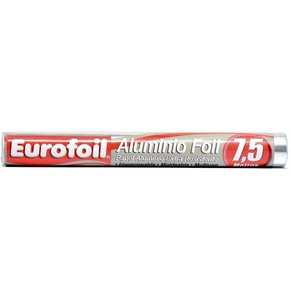 Papel Aluminio Alusafoil Rollo 7.5Mt