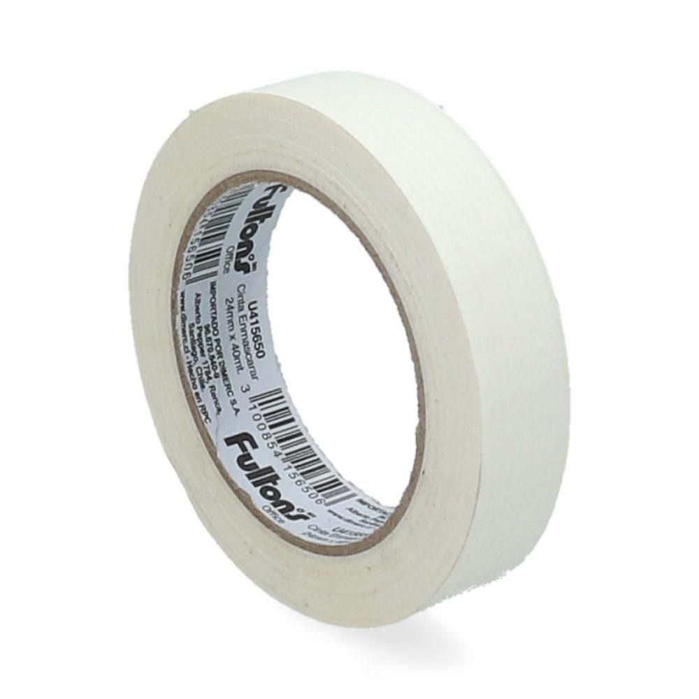 Cinta Adhesiva Masking 24 Mm 40 Mt