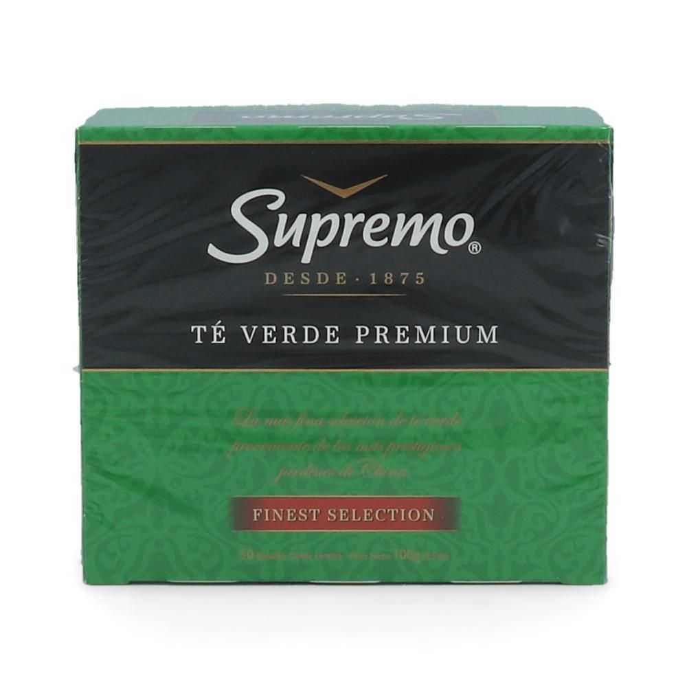 Té Verde Premium 50 Bolsas