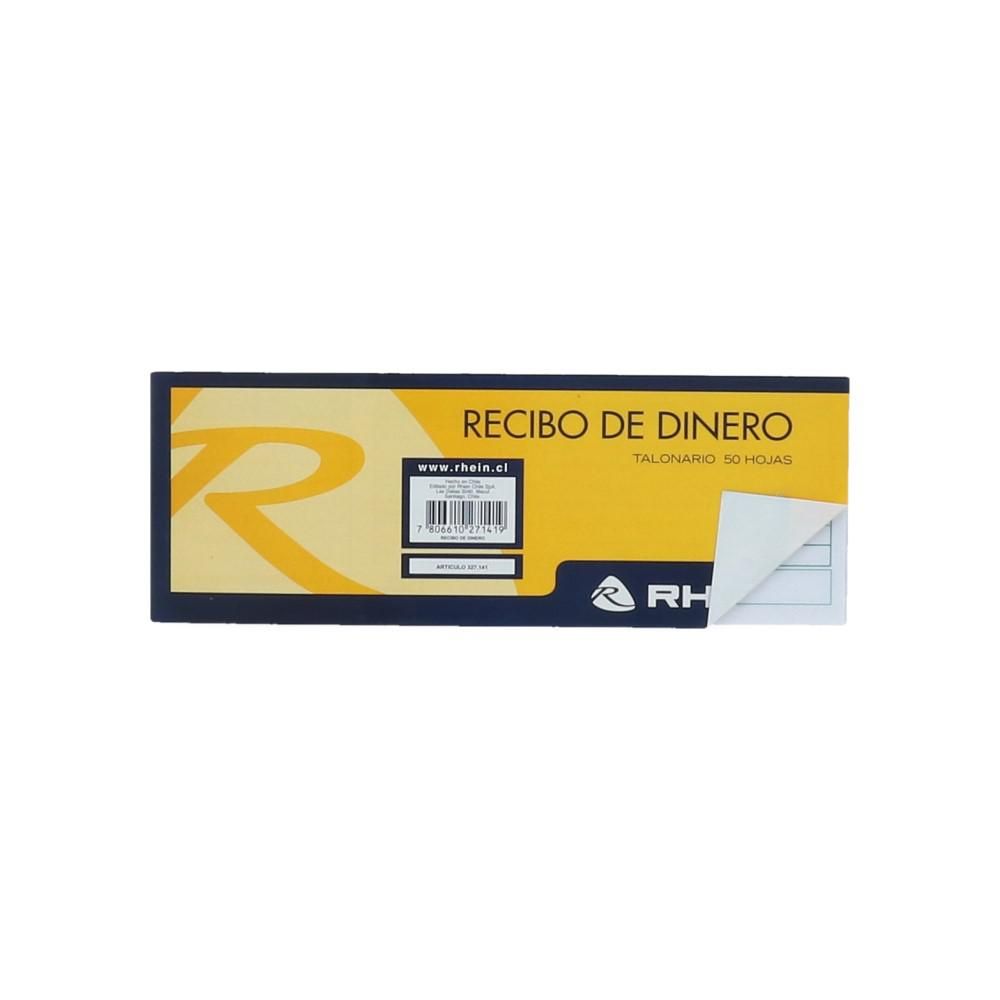 Formulario Recibo Dinero 50 Hojas