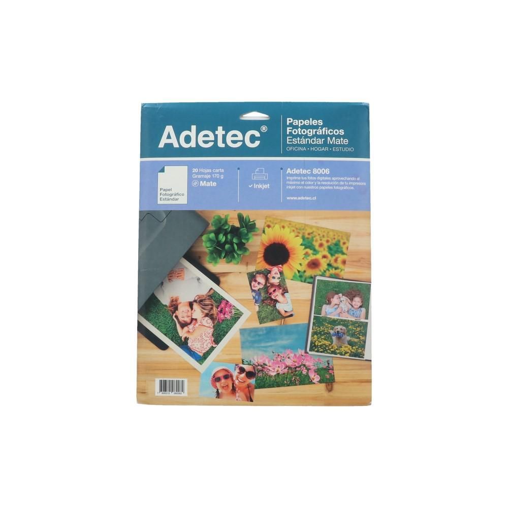 Papel Fotografico Mate Carta 20 Hj 170 Gr