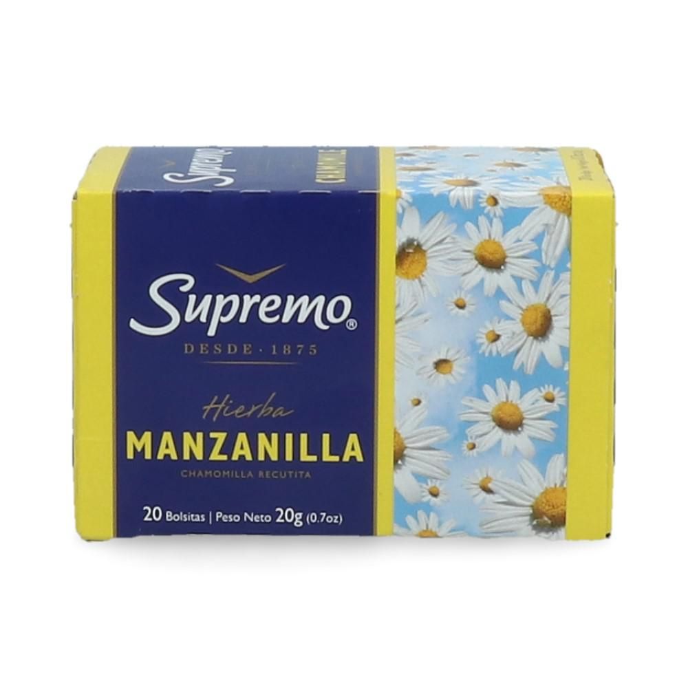 Té Hierbas Manzanilla 20 Bolsas