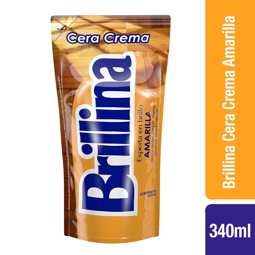 Cera Crema Doypack Amarilla 340Cc