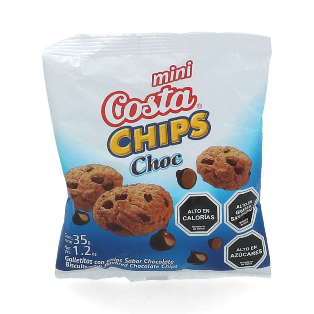 Galleta Dulce Mini Choco Chips 35 Gr