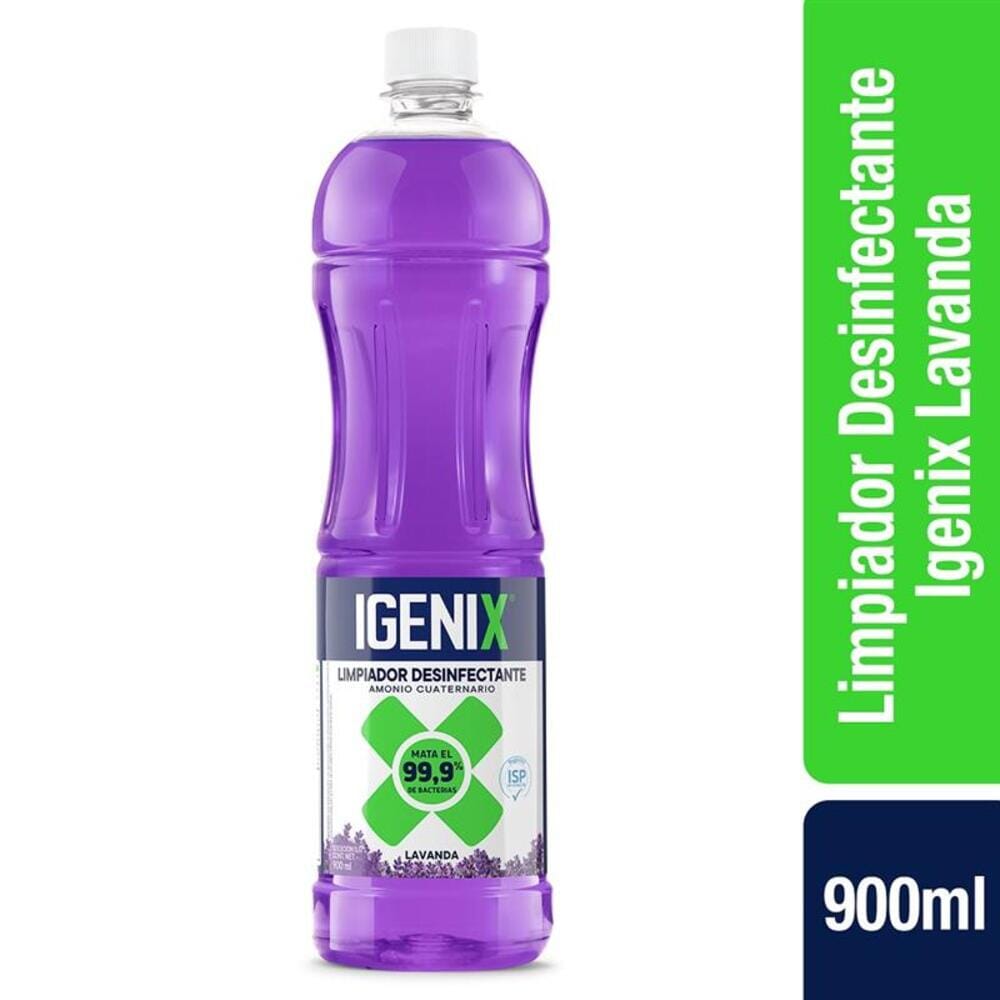 Limpia Piso Con Amonio Cuaternario Lavanda 900 Ml