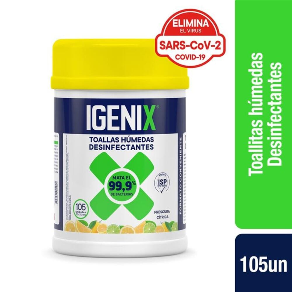 Toallitas Desinfectantes 105 Un