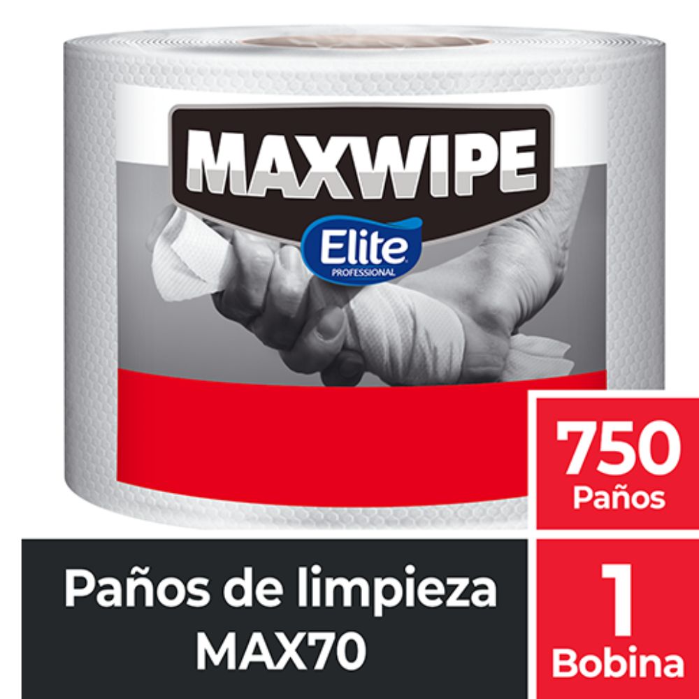 Paño Maxwipe 70 Bobina X 750 Unidades