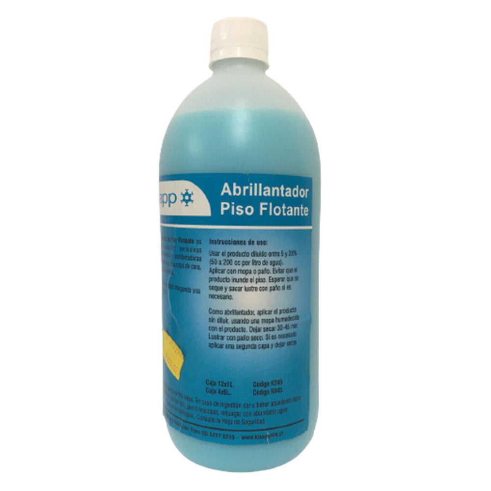 Abrillantador Piso Flotante Botella 1 Litro
