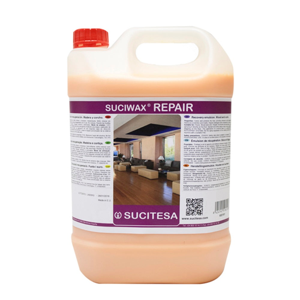 Cera Piso Madera Bidón Suciwax Repair 5 Lt
