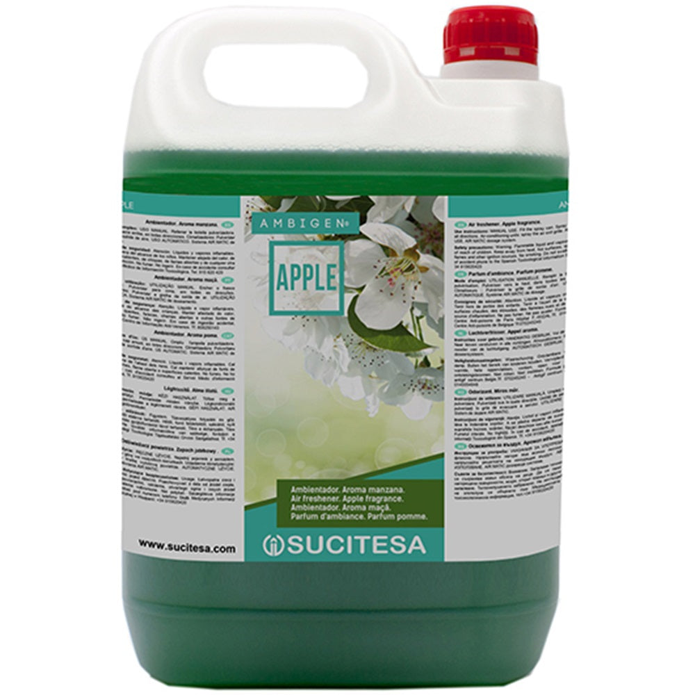 Desodorante Ambiental Manzana Bidón Ambige  5 Lts