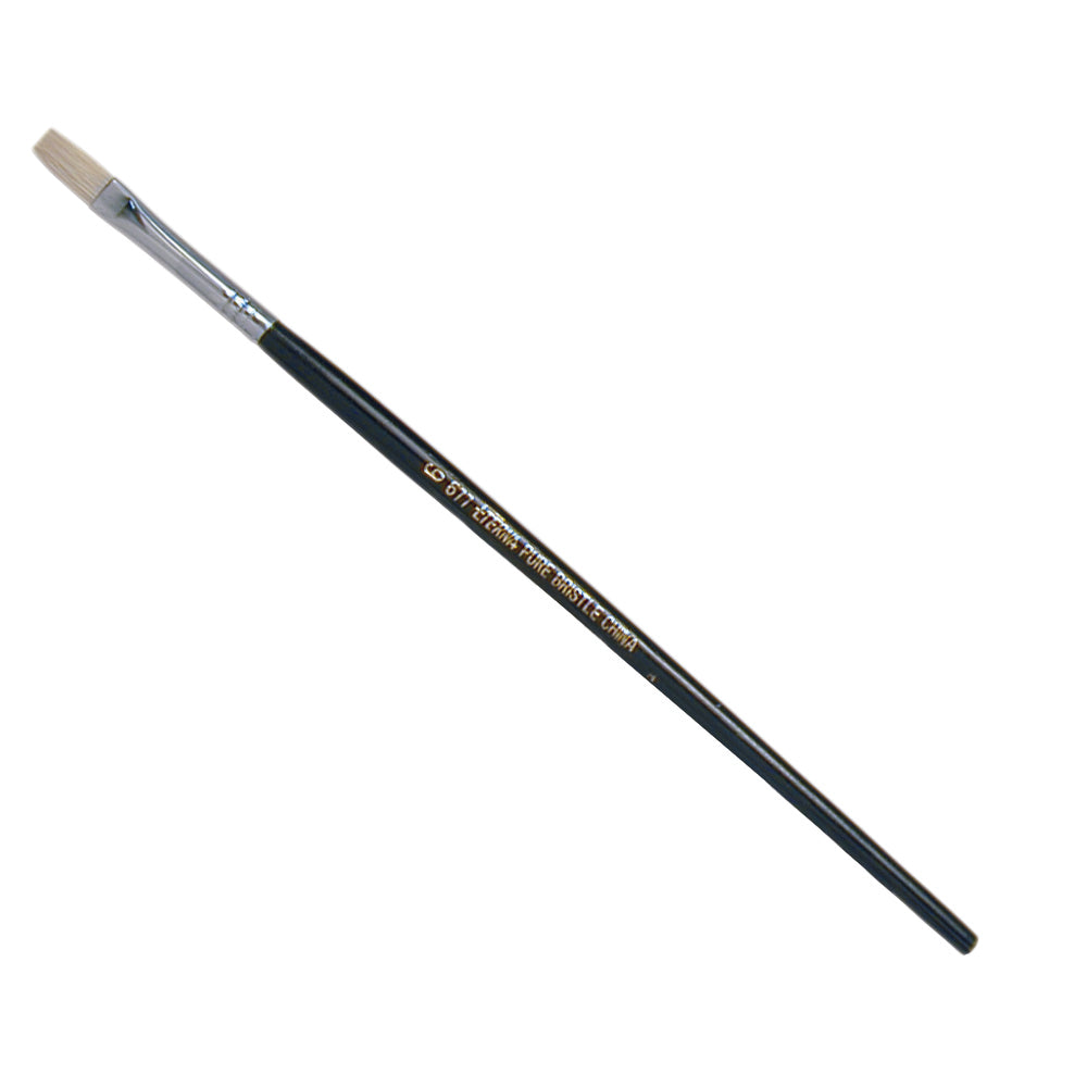 Pincel Espátula Mango Madera N°6