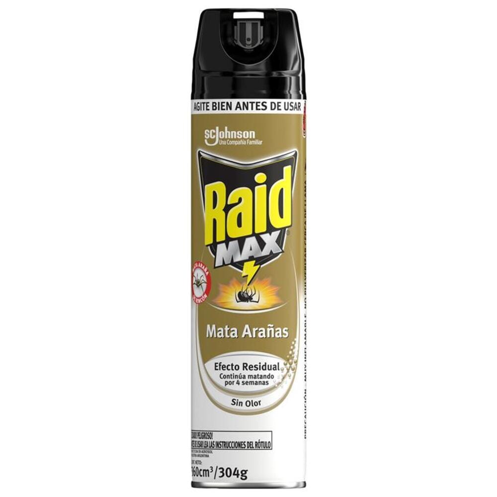 Insecticida Aerosol Mata Arañas Sin Olor 360 Cc