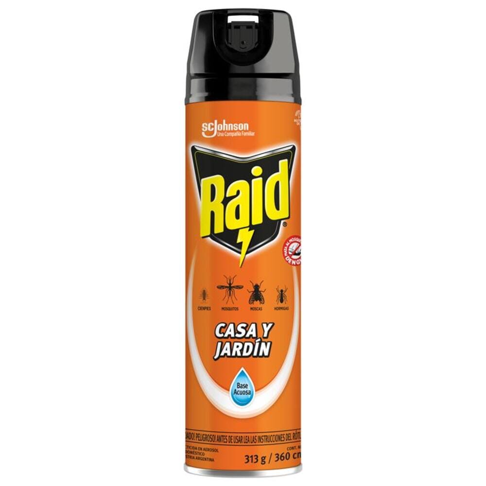 Insecticida Aerosol Casa Y Jardín  360 Cc