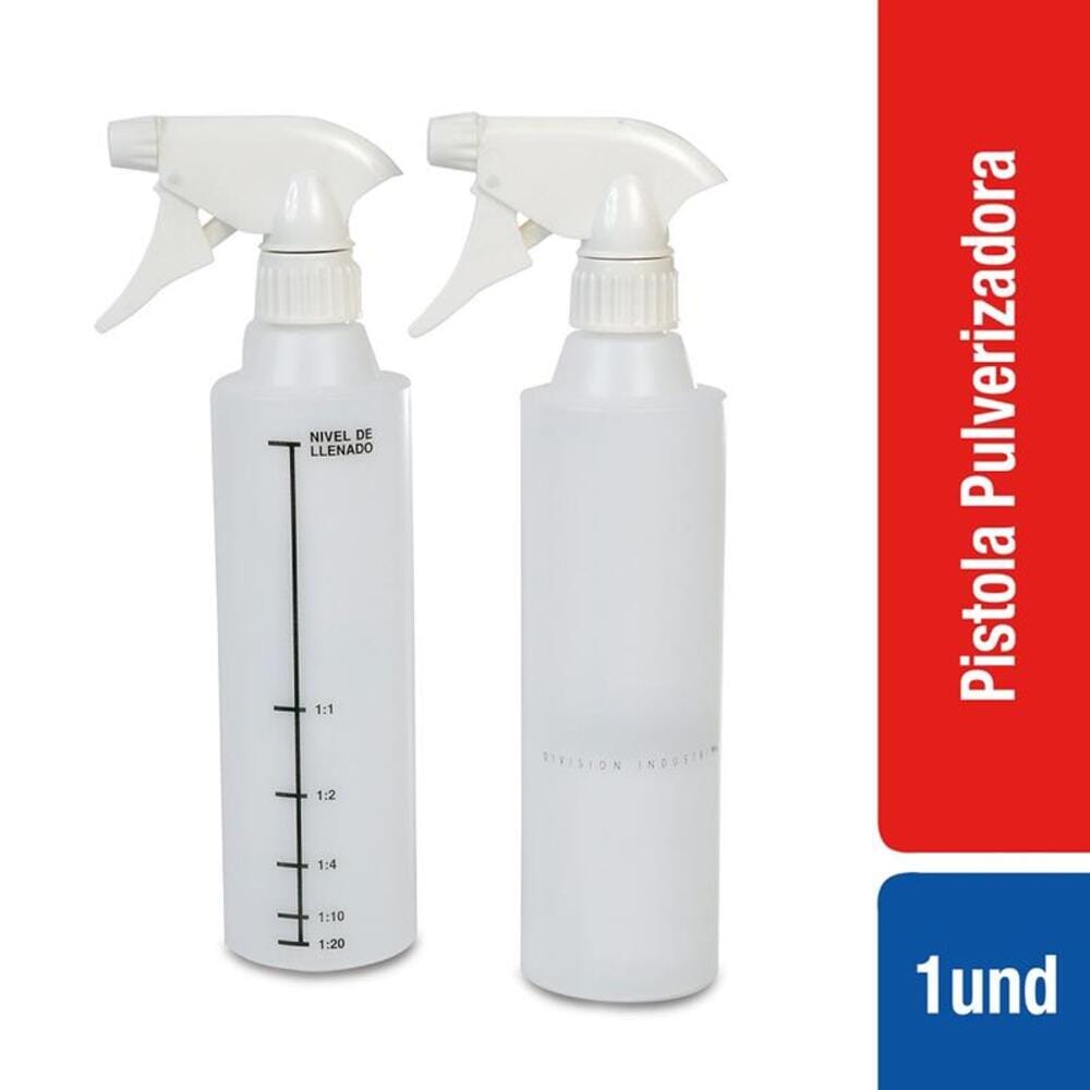 Atomizador Con Gatillo Pulverizador Blanco 500 Cc