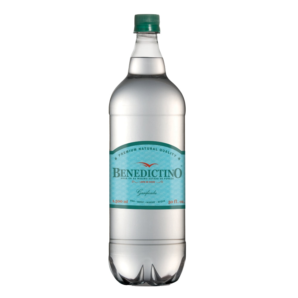 Agua Mineral Con Gas Botella 1.5 Lts