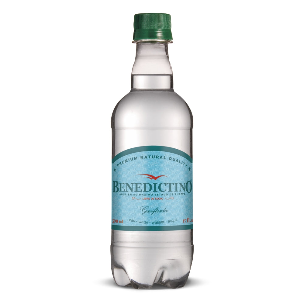 Agua Mineral Con Gas Botella 500 Cc