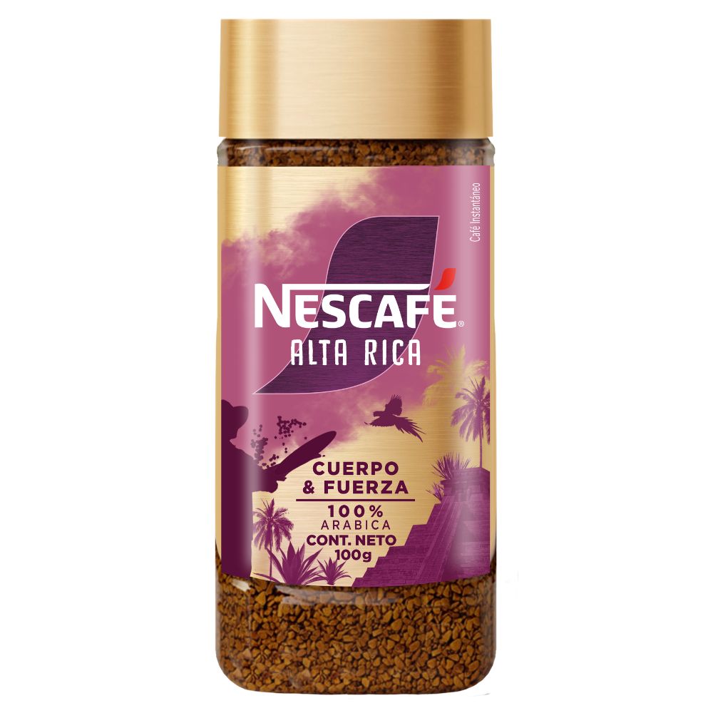 Café En Frasco De 100 Grs Instantáneo Alta Rica