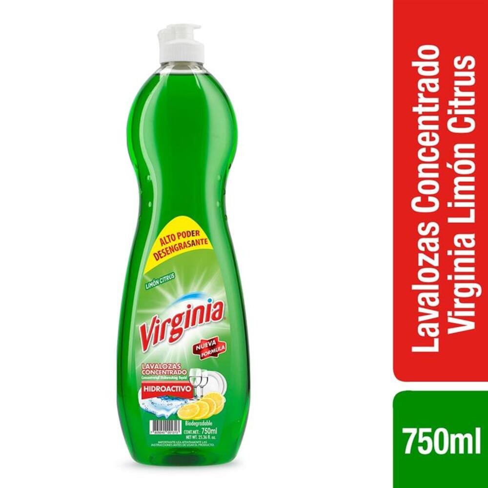 Lavalozas Líquido Concentrado Limón 750 Ml