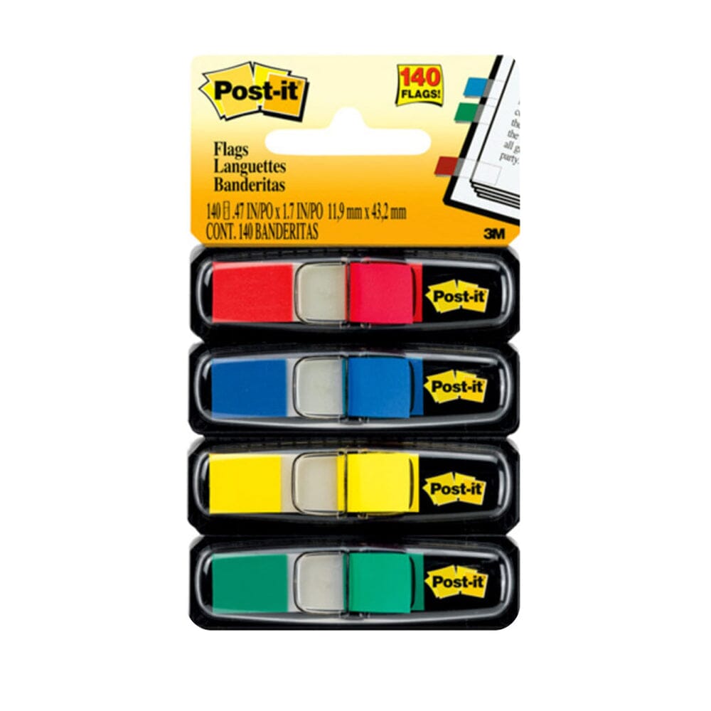 Banderitas Adhesivas Tape Flags 683-4 Señalizador Mini Colores