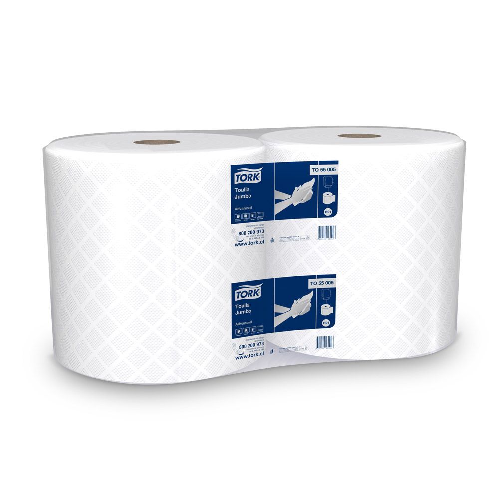Toalla Papel Hoja Simple 280 Mt 2 Rollos Advanced