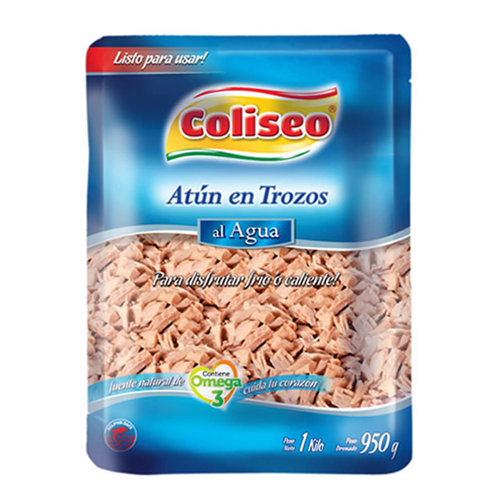 Atún En Agua Lomito Pouch 1 Kg