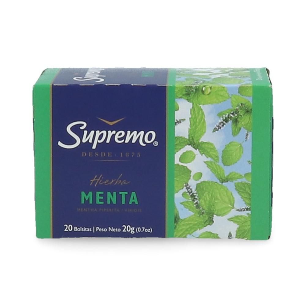 Té Hierbas Menta 20 Bolsas