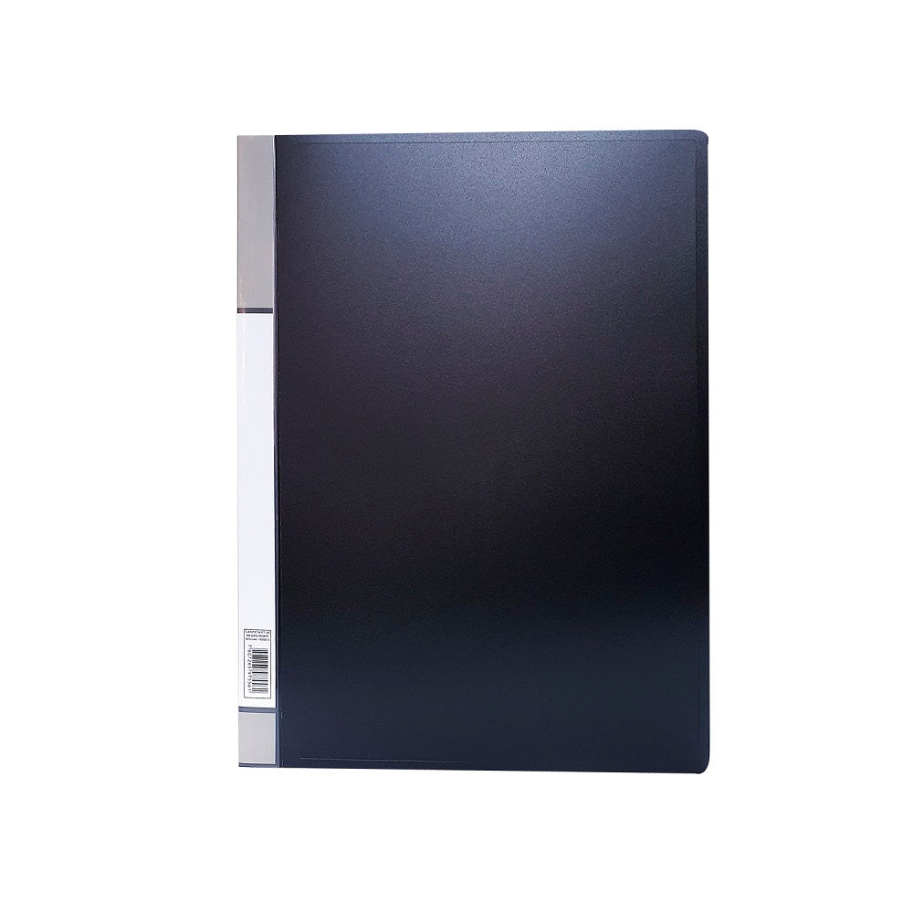 Carpeta Negro Con Fundas Oficio 20 Fundas