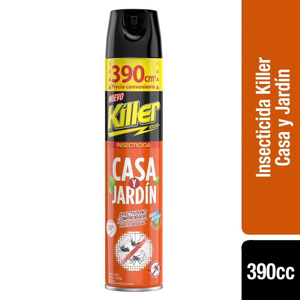 Insecticida Casa Y Jardin 390 Cc