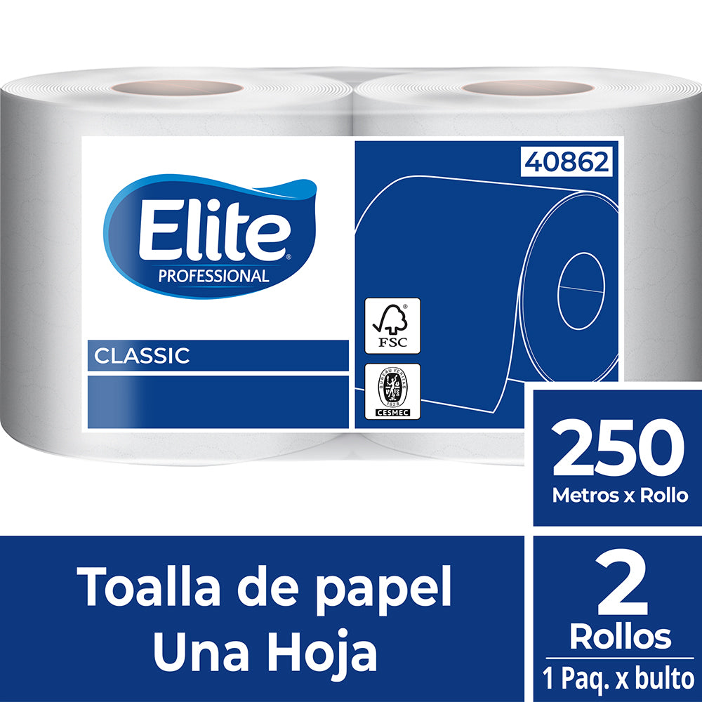 Toalla Classic Una Hoja 250 Mts X2