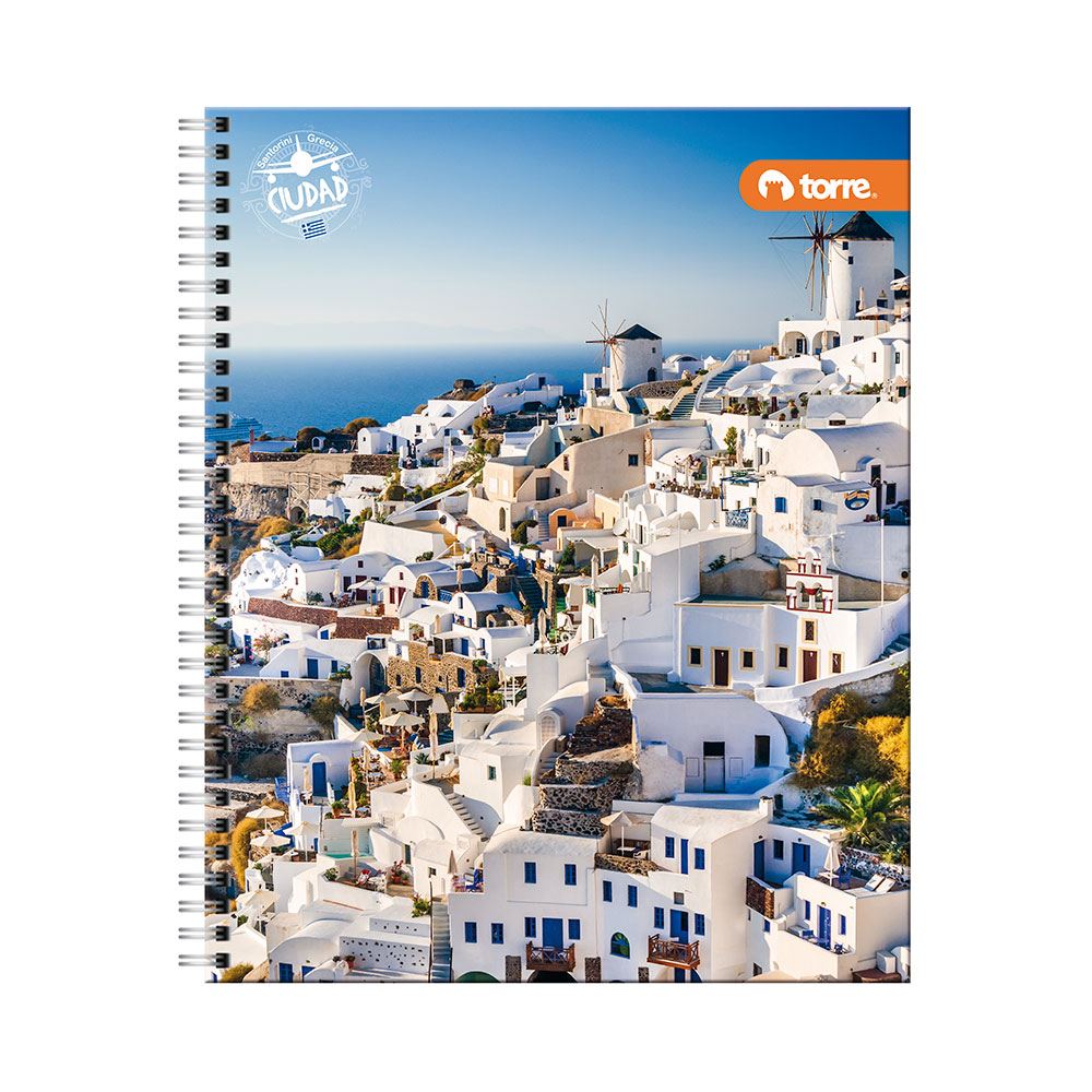 Cuaderno Universitario Matemática 7 Mm 100 Hojas Clásico Ciudad