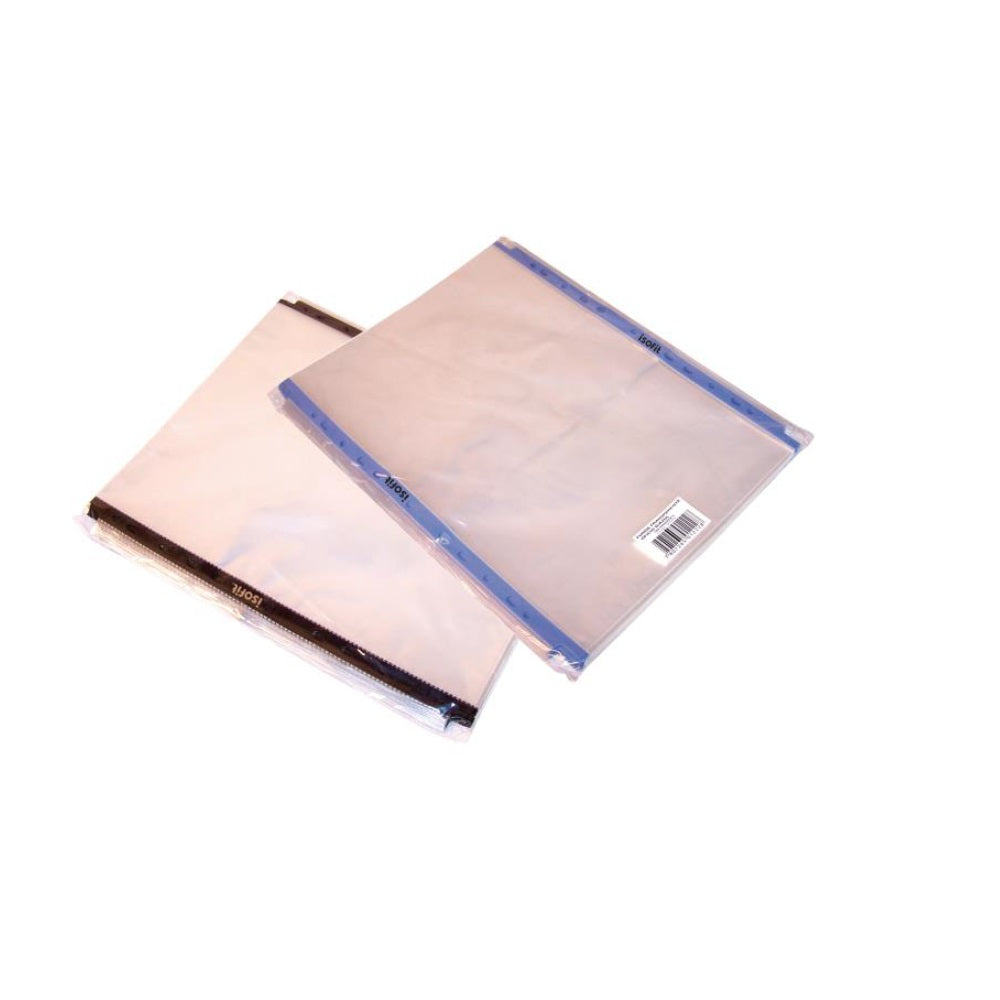 Funda Polipropileno Transparente Oficio Borde Negro
