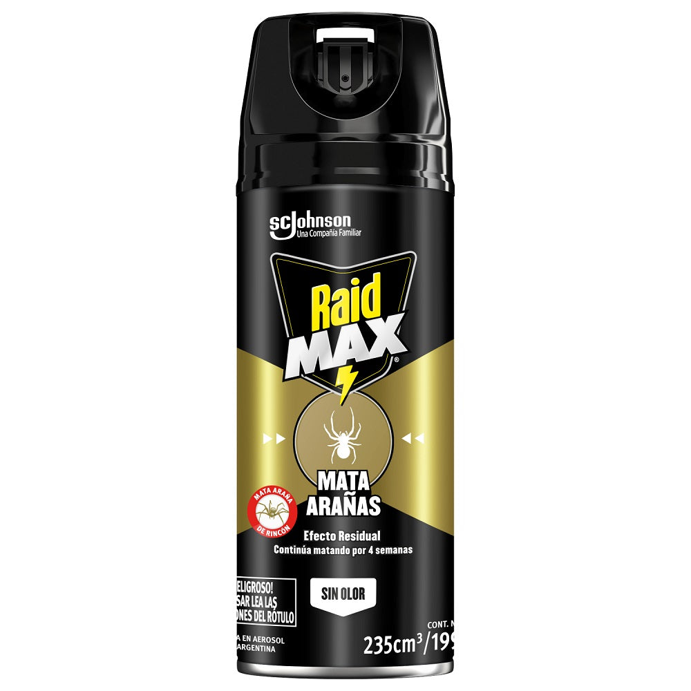 Insecticida Max Mata Arañas 235 Cc