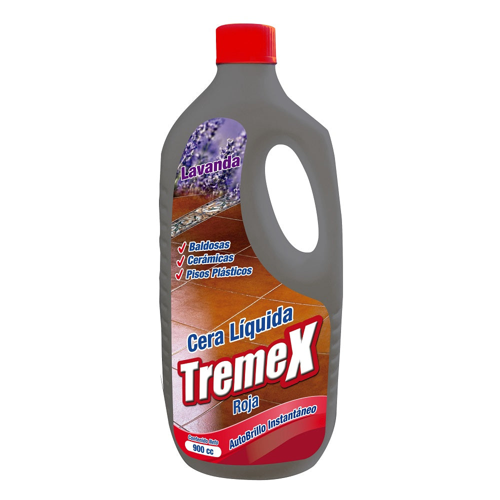 Cera Liquida Autobrillo Roja 900 Cc