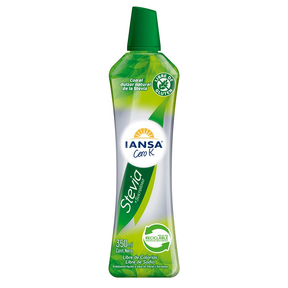 Endulzante Stevia Líquido 350 Ml