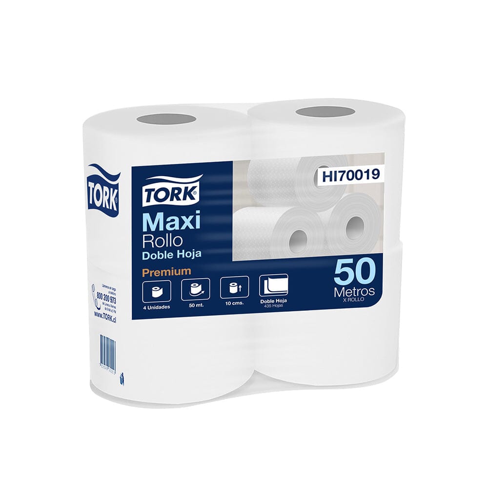 Papel Higiénico Premium Doble Hoja 4x50 mt