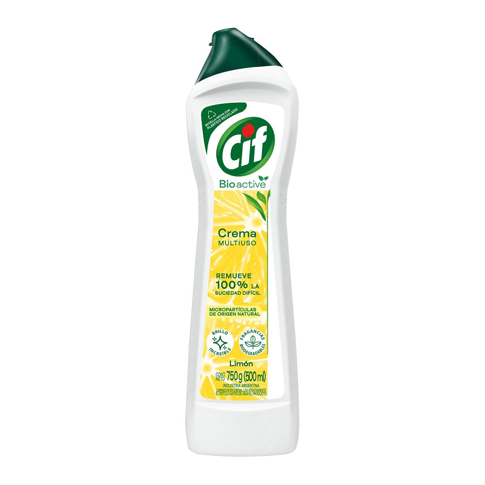 Limpiador Crema Limón 750 Gr